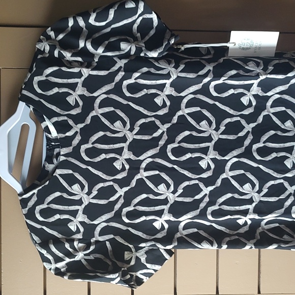 HYACINTH HOUSE Black Bow Print Rowan Maxi Dress size XS - Picture 5 of 10